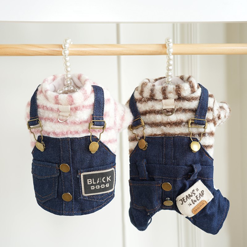 RA25D26#  Warm Four-Leg Winter Jumpsuit for Small Dogs |Ruispet wear