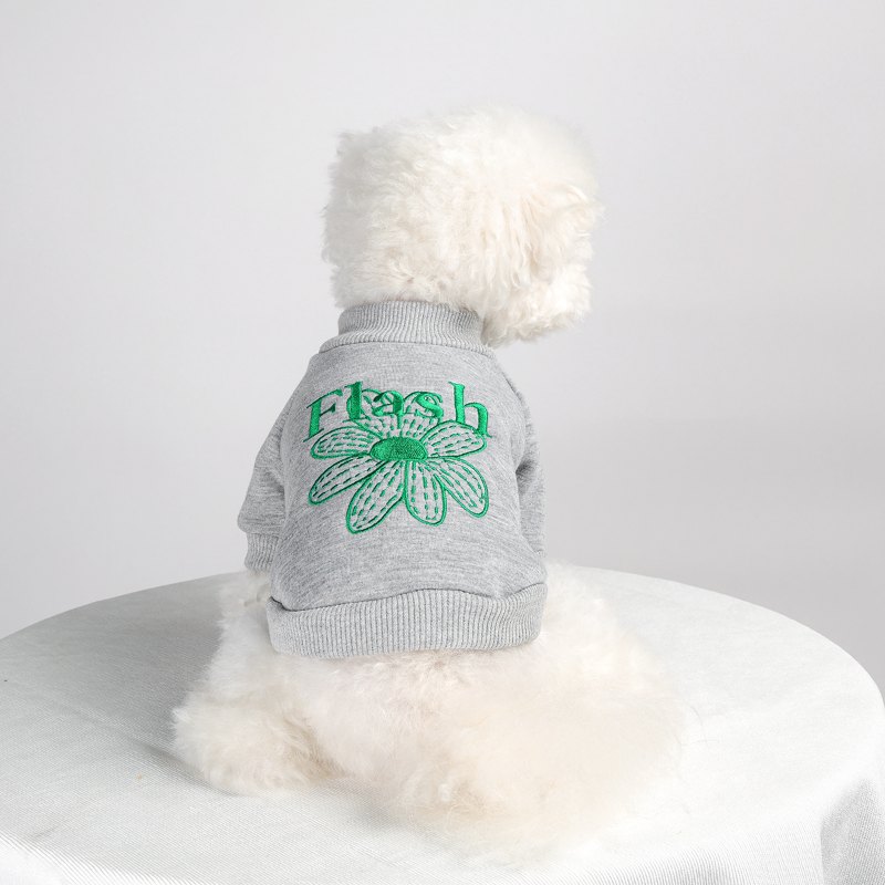 RA25P03#  Embroidered Dog Sweatshirt for Fall and Winter |Ruispet wear