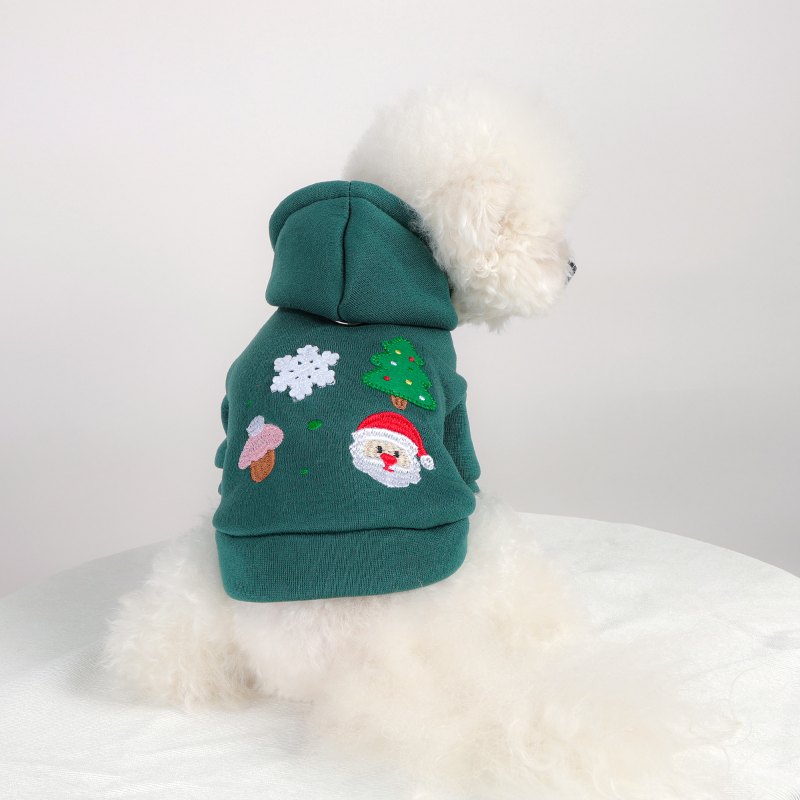 RA25P45#  Christmas Dog Hoodie Pet Apparel| Ruispet wear