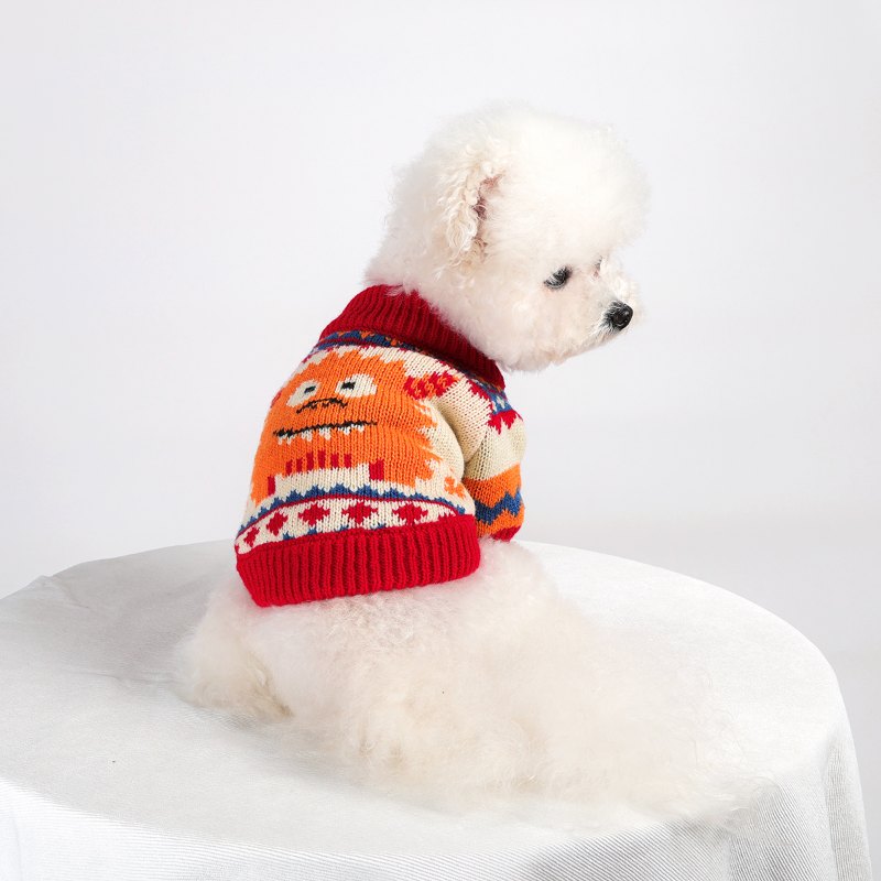 RA25P18#  Halloween Soft Knitted Sweater for Dogs and Cats |Ruispet wear