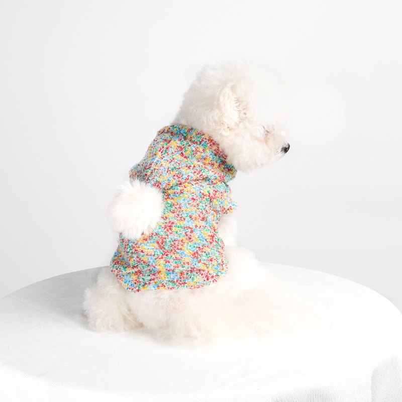 RA25P24# Knitted Dog Sweater with Hood |Ruispet wear