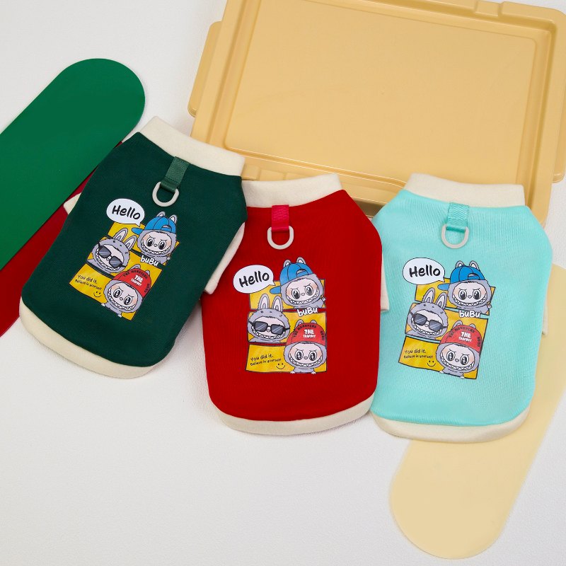 RY25F03#  Graphic Printed Dog Hoodie  Pet Outfit | Ruispet wear