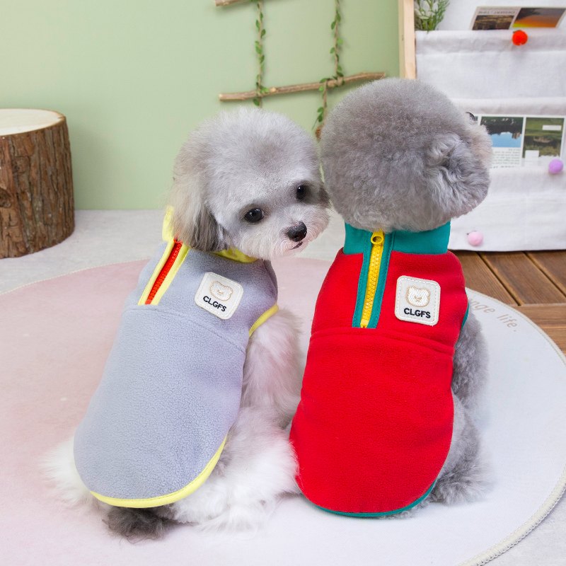 RC25F15#  Two-Tone Dog Sweatshirt – Casual Everyday Pet Outfit | Ruispet wear