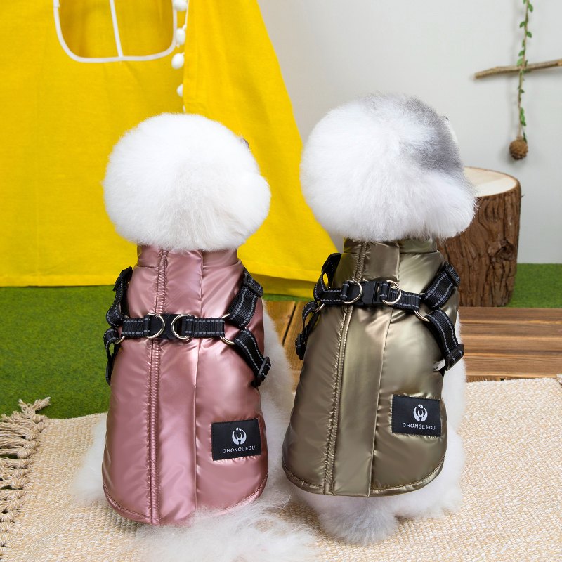 RC25F31#  Dog Jacket with Integrated Harness – Adjustable & Secure Fit | Ruispet wear