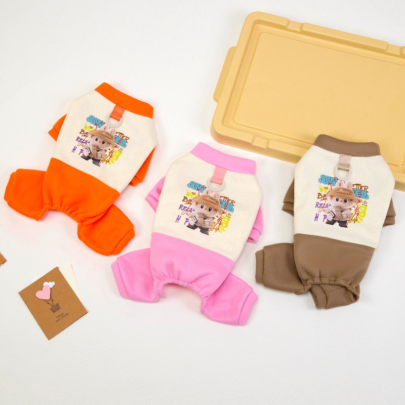 RY25F11# Lightweight Fleece Dog Jumpsuit | Ruispet wear