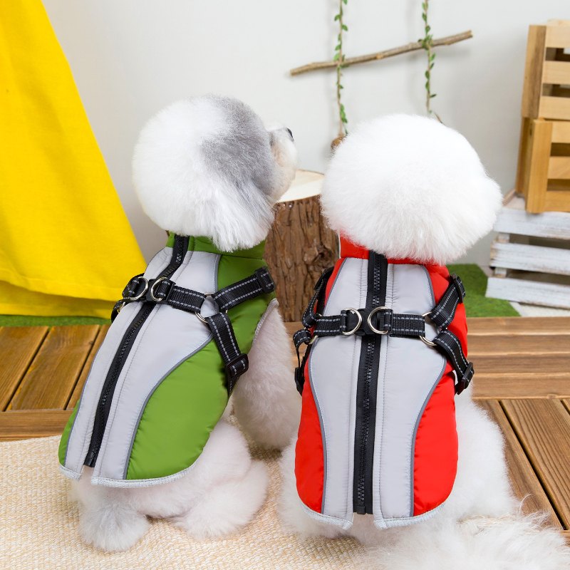 RC25F30#  Outdoor Dog Coat with Reflective Trim – Safety & Style | Ruispet wear