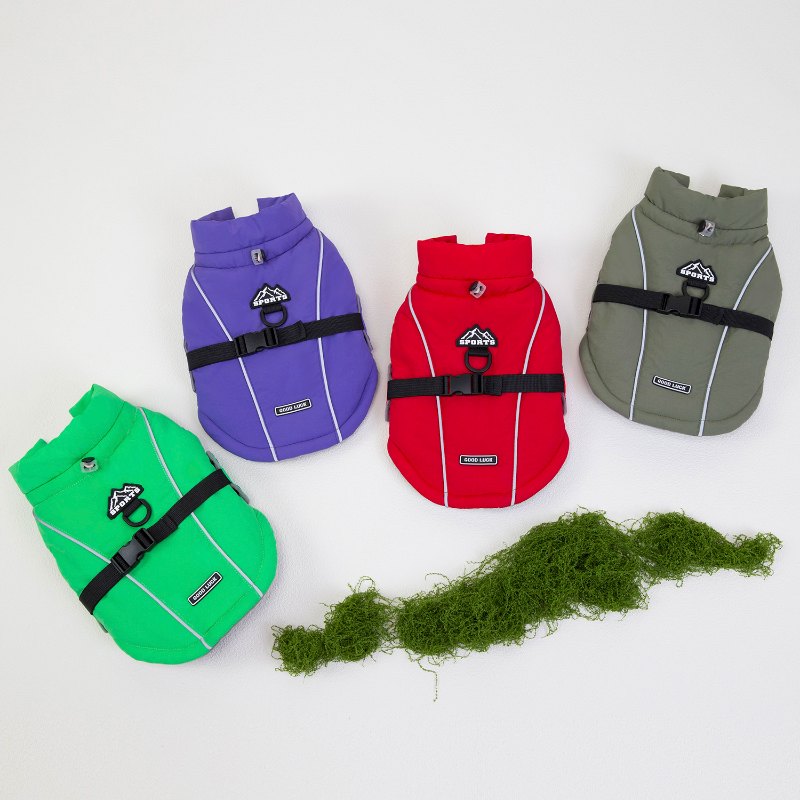 RY25F20# Outdoor Winter Pet Coat with Waterproof Outer Shell  | Ruispet wear